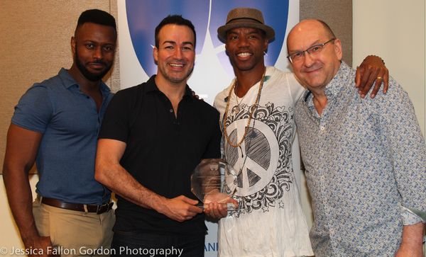 Josh Breckenridge, Caesar Samayoa, Rodney Hicks and Joel Hatch Photo