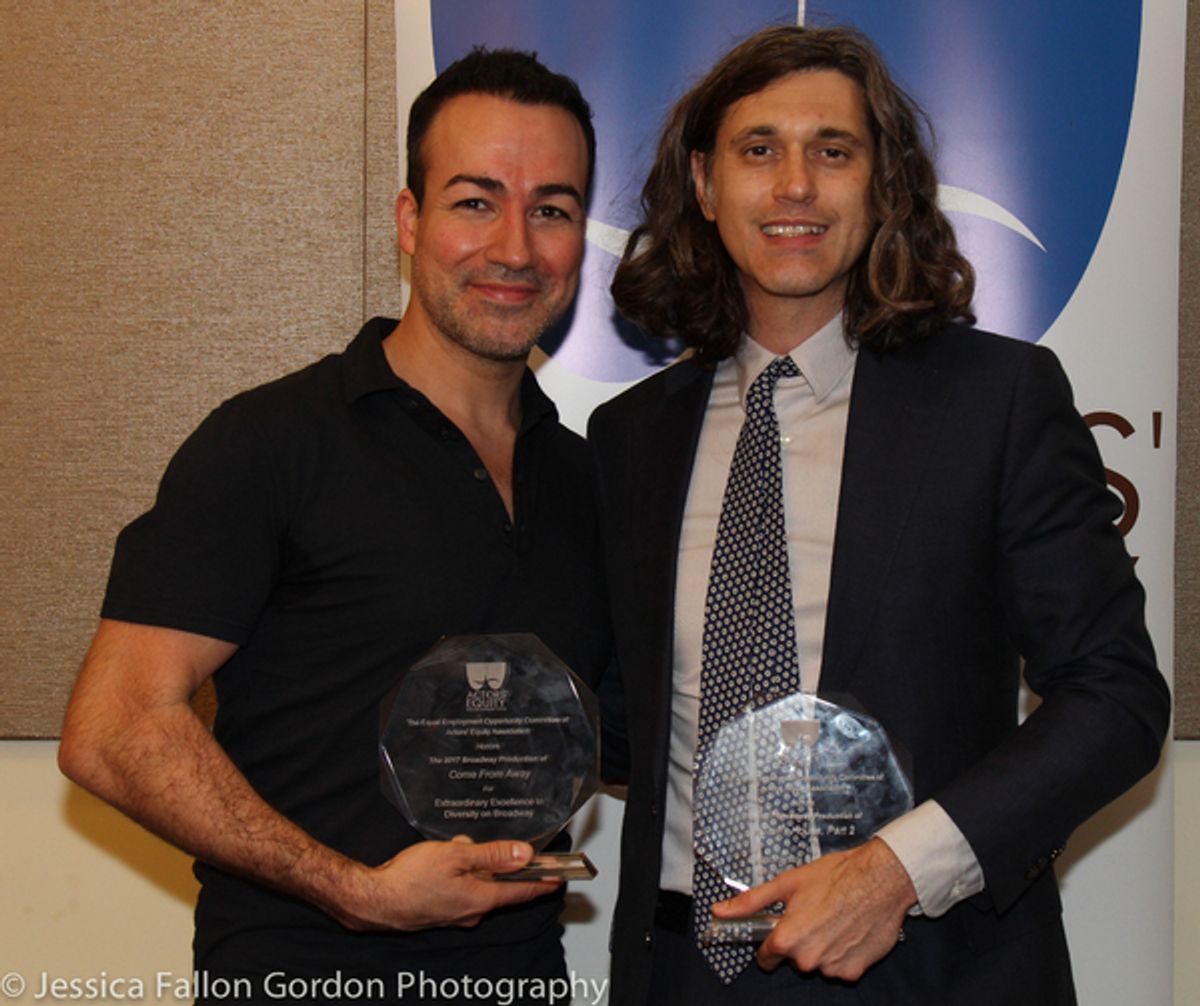 Caesar Samayoa and Lucas Hnath at 