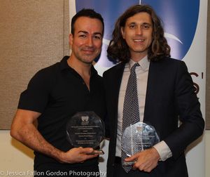 Caesar Samayoa and Lucas Hnath Photo