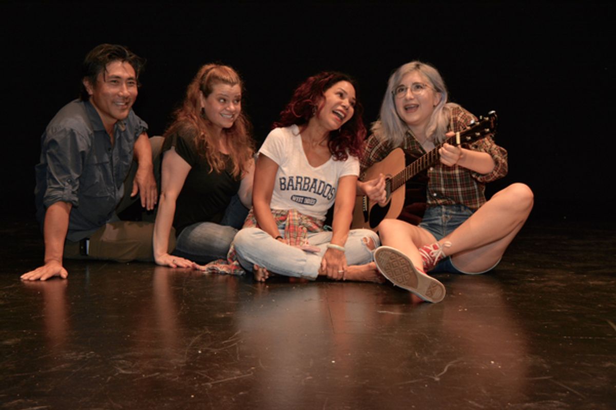 Jinn S. Kim, Jill DeArmon, Daphne Rubin-Vega and Isabel Culpepper  at 