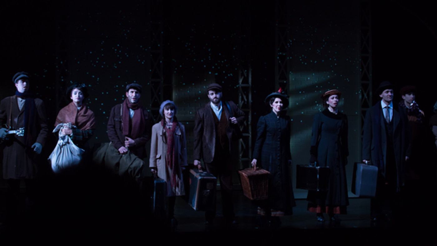 Photo Flash: First Look at AMERIKE - THE GOLDEN LAND at National Yiddish Theatre Folksbiene  Image