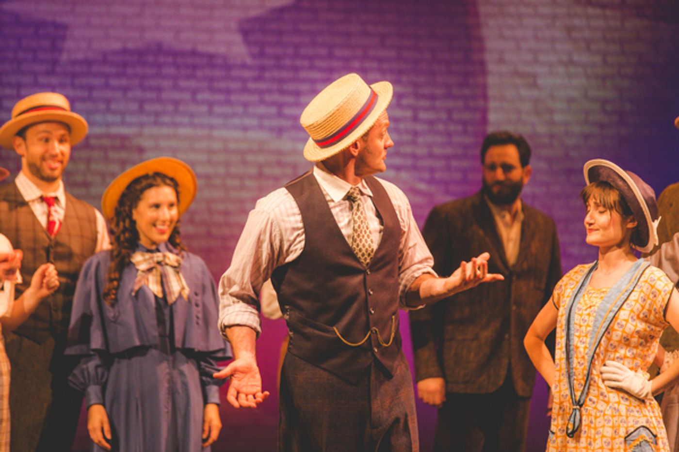 Photo Flash: First Look at AMERIKE - THE GOLDEN LAND at National Yiddish Theatre Folksbiene  Image
