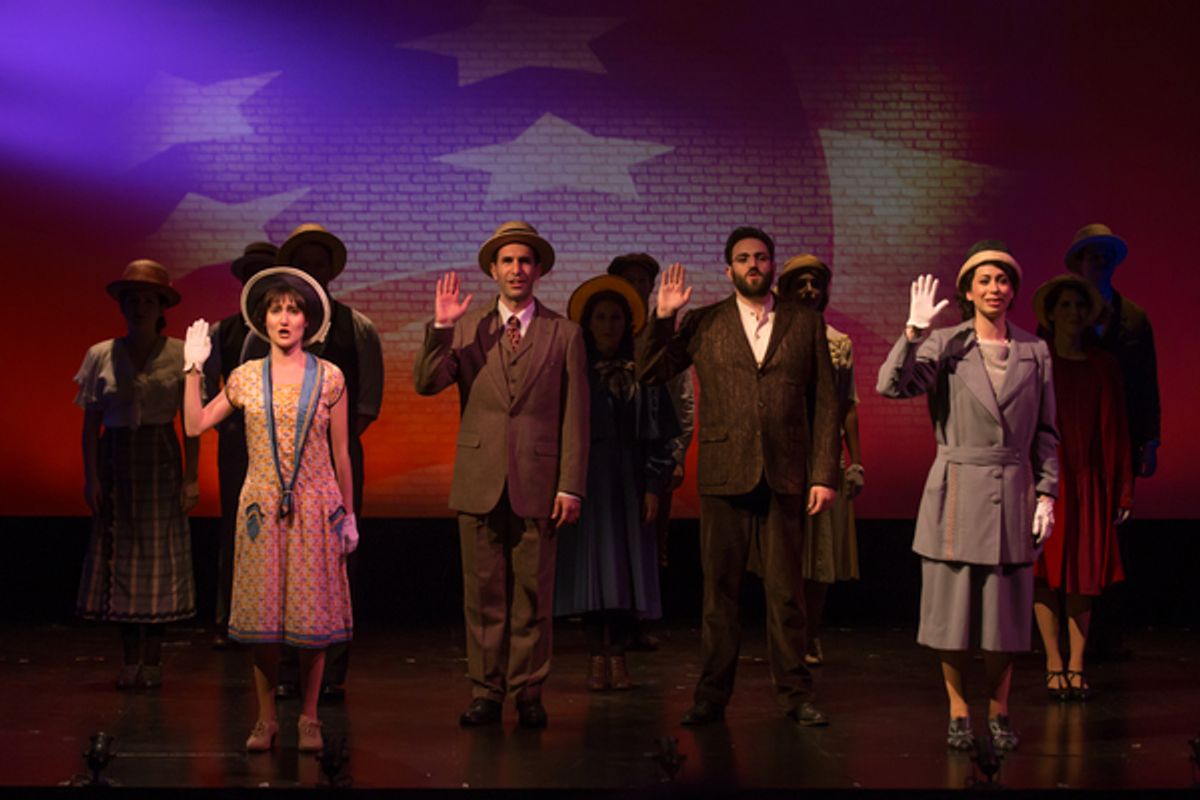 Alexandra Frohlinger, David Perlman, Daniel Kahn, Stephanie Lynne Mason, and Ensemble at 