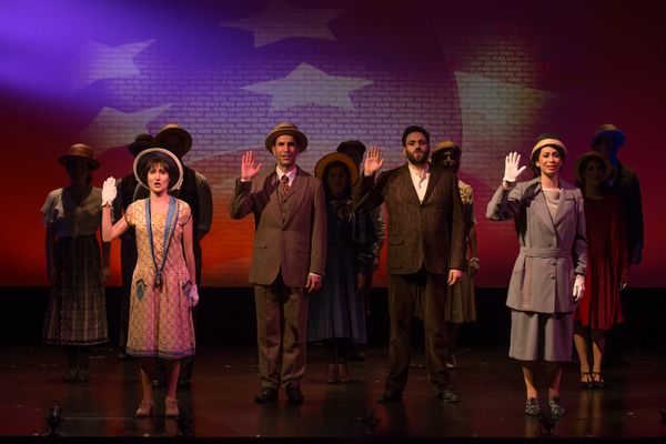 Alexandra Frohlinger, David Perlman, Daniel Kahn, Stephanie Lynne Mason, and Ensemble Photo
