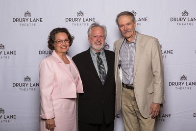 Paula Scrofano, director Ross Lehman, and John Reeger Photo