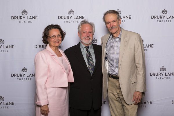 Paula Scrofano, director Ross Lehman, and John Reeger Photo