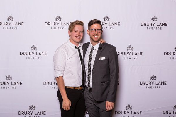 Actor Ryan Michael Hamman and Company Manager/Casting Director Matt Carney Photo