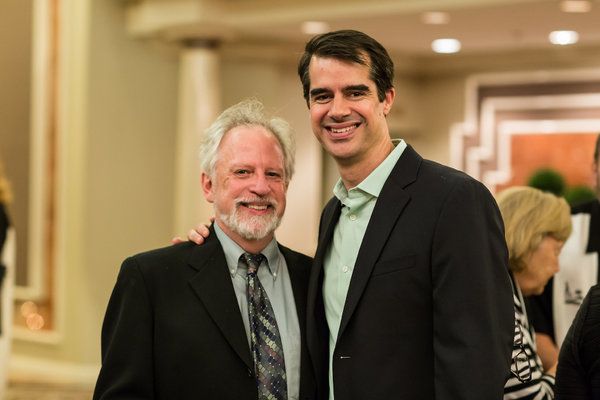 THE GIN GAME director Ross Lehman and actor Rod Thomas Photo