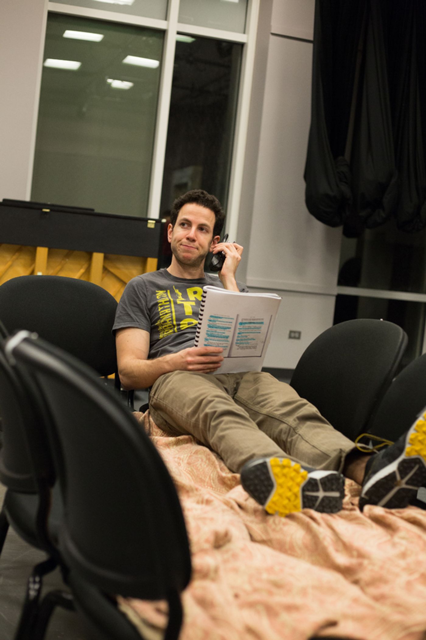 Photo Flash: In Rehearsal for Brown Paper Box Co.'s THEY'RE PLAYING OUR SONG  Image