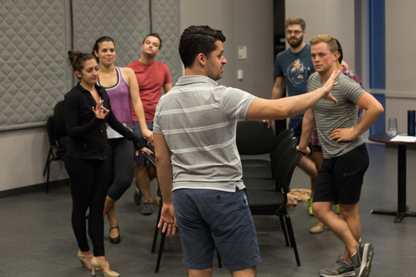 Photo Flash: In Rehearsal for Brown Paper Box Co.'s THEY'RE PLAYING OUR SONG  Image