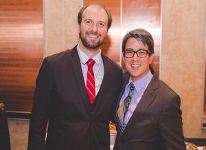 Christopher Massimine and Evan Newman @ BroadwayWorld Christopher Massimine and Evan Newman Photo