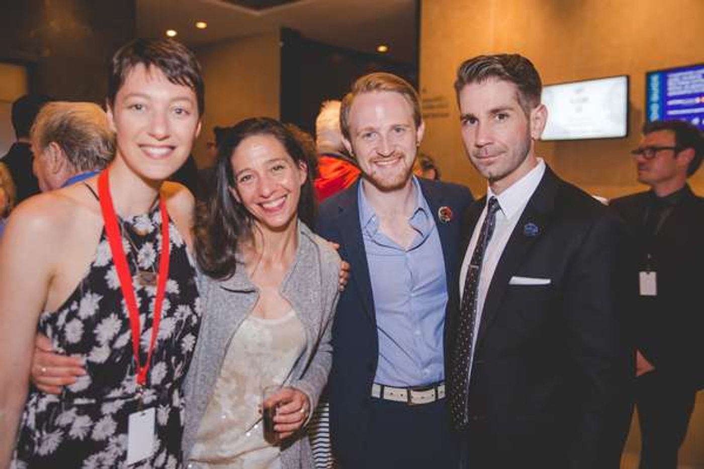 Photo Flash: AMERIKE - THE GOLDEN LAND Celebrates Opening Night Off-Broadway  Image