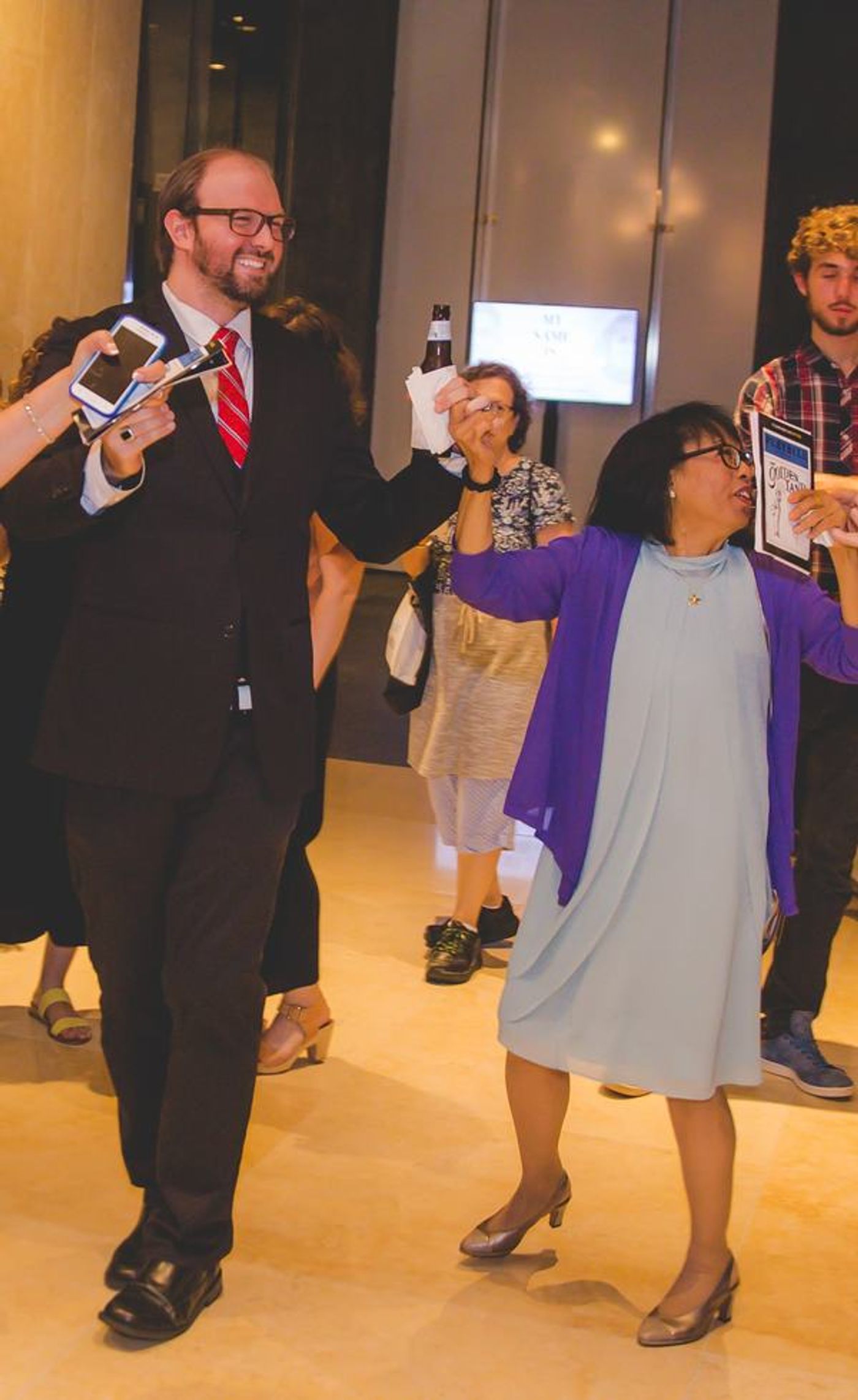 Photo Flash: AMERIKE - THE GOLDEN LAND Celebrates Opening Night Off-Broadway  Image