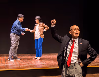 Rammel Chan, Stephenie Soohyun Park and Francis Jue Photo
