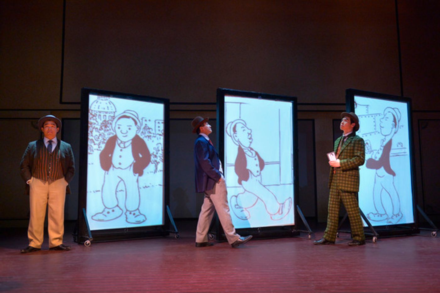 Photo Flash: First Look at THE FOUR IMMIGRANTS at TheatreWorks  Image