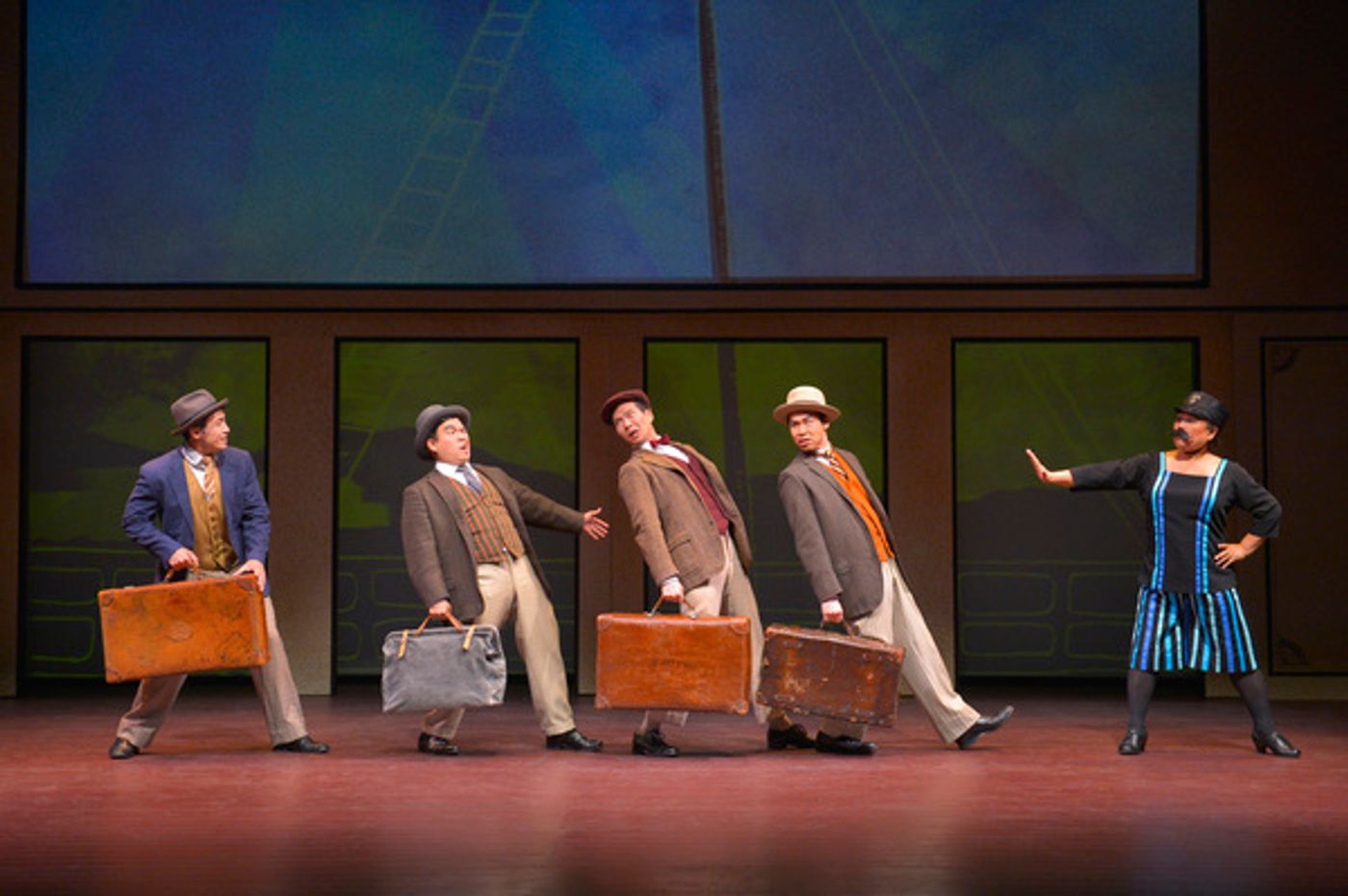 Photo Flash: First Look at THE FOUR IMMIGRANTS at TheatreWorks  Image