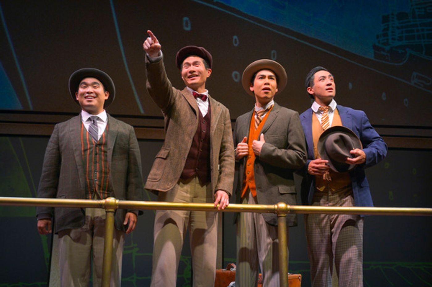 Photo Flash: First Look at THE FOUR IMMIGRANTS at TheatreWorks  Image