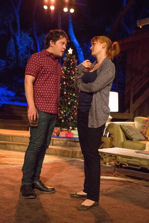 Rafael Goldstein and Willow Geer @ BroadwayWorld Rafael Goldstein and Willow Geer Photo