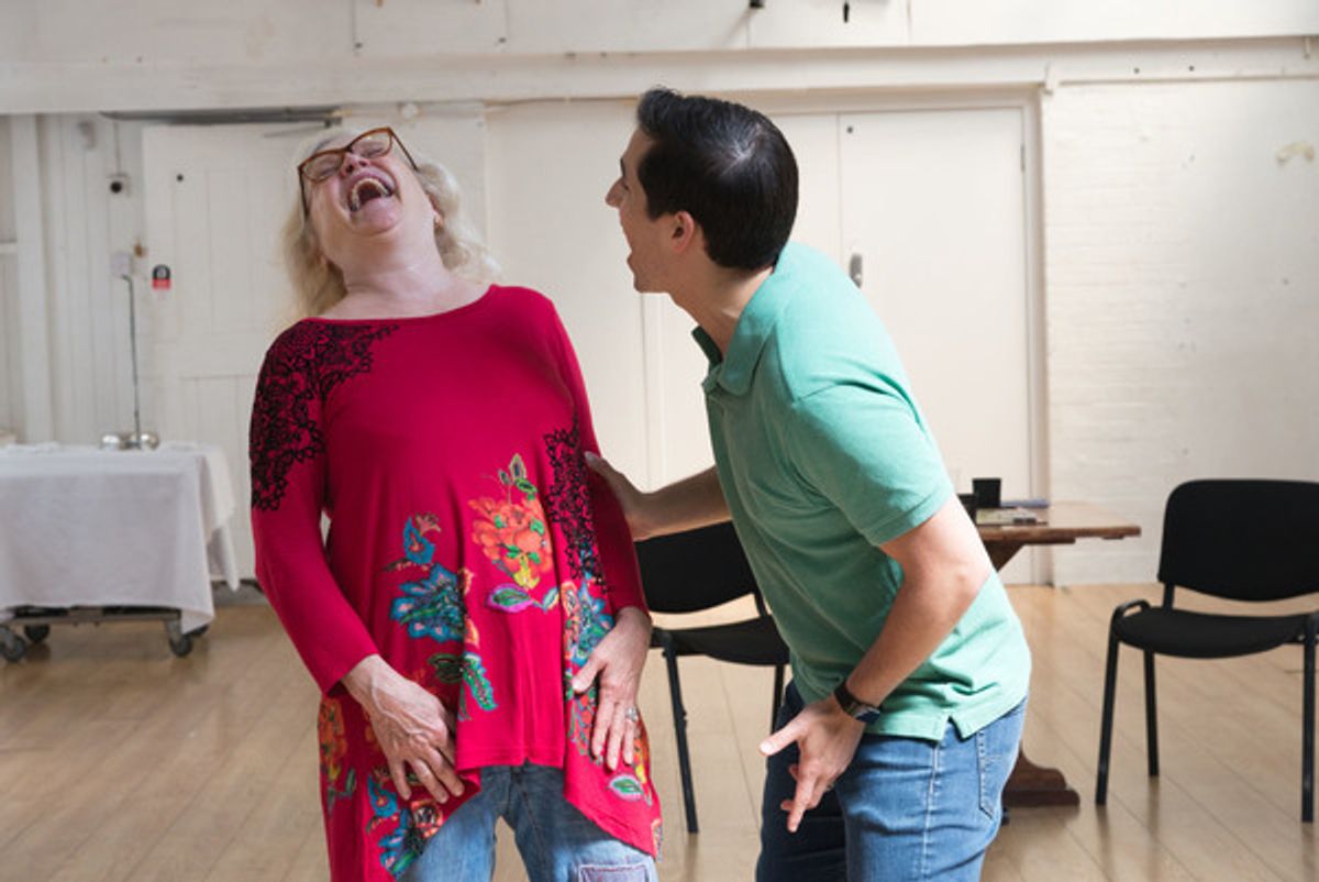 Sandra Dickinson and Matthew Scott at 