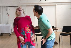 Sandra Dickinson and Matthew Scott @ BroadwayWorld Sandra Dickinson and Matthew Scott Photo