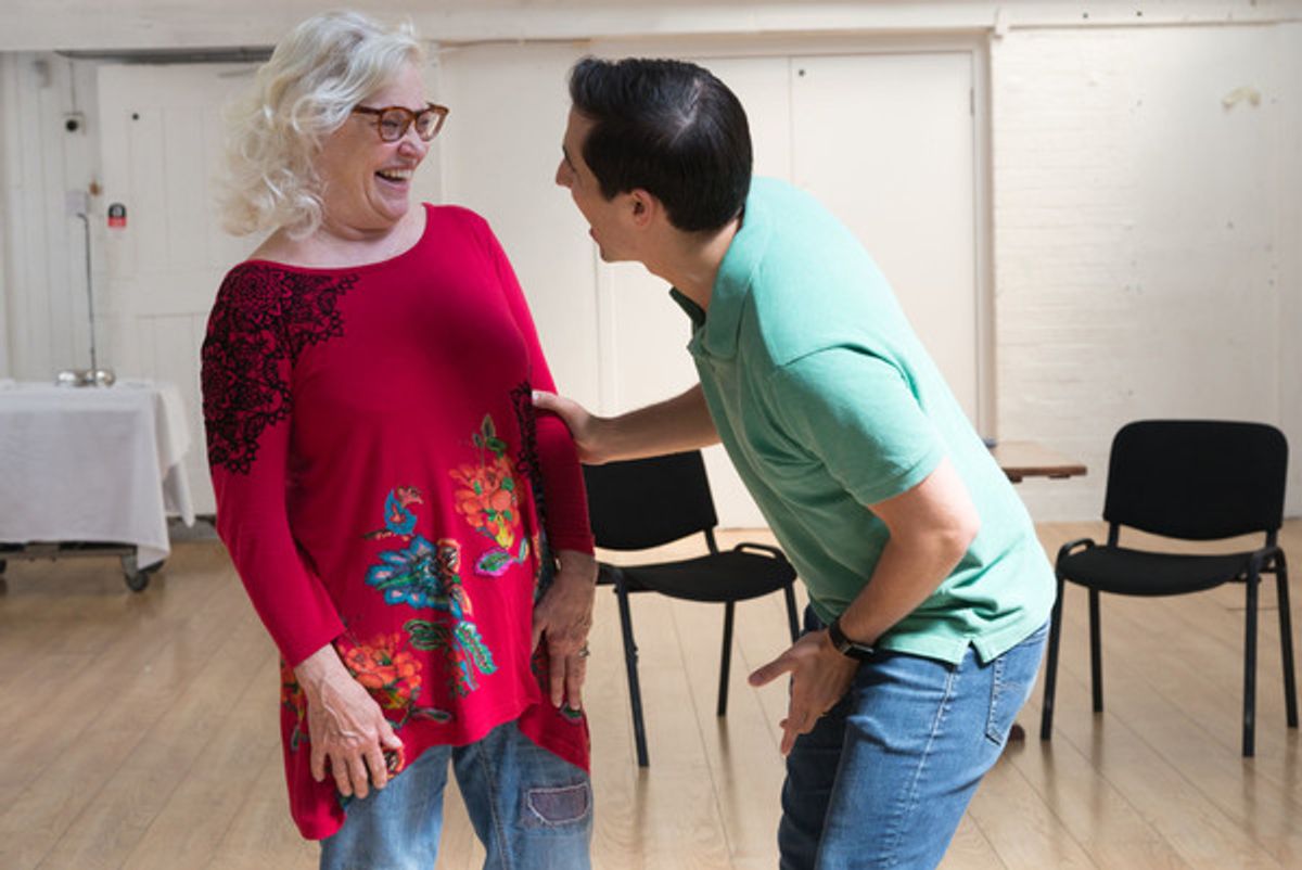 Sandra Dickinson and Matthew Scott at 