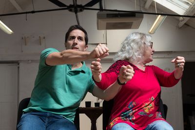 Matthew Scott and Sandra Dickinson Photo