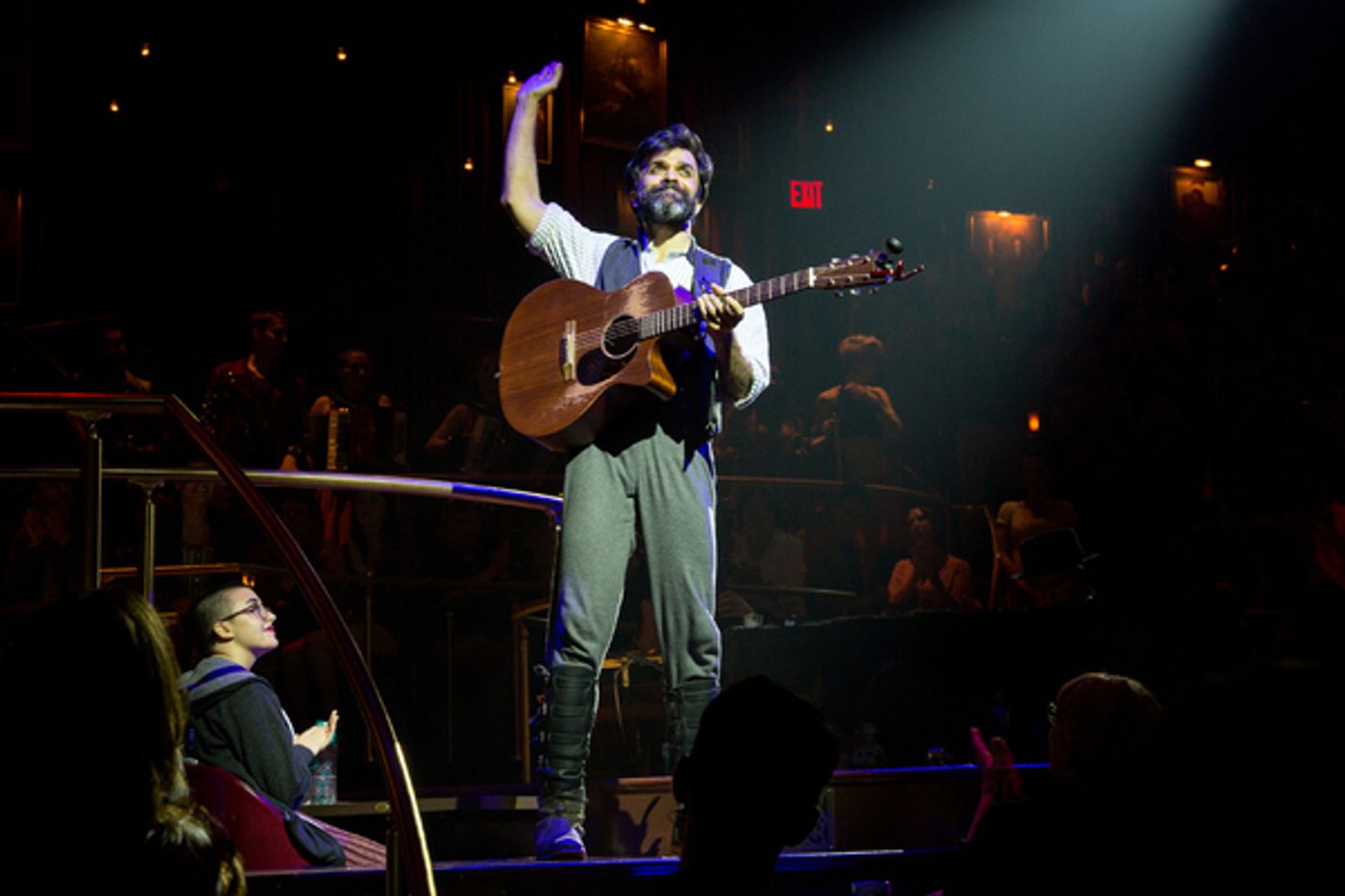 Photo Coverage: Okieriete 'Oak' Onaodowan Takes First Bows in THE GREAT COMET!  Image
