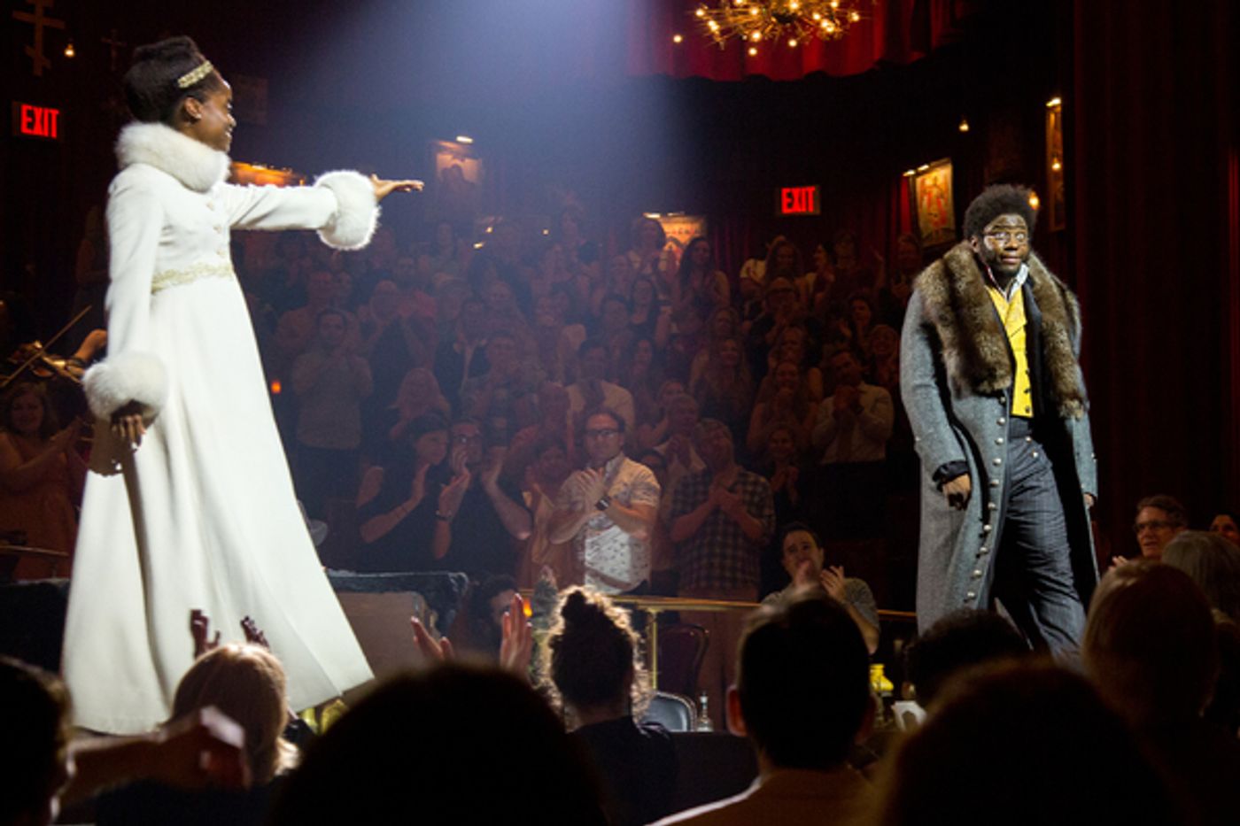 Photo Coverage: Okieriete 'Oak' Onaodowan Takes First Bows in THE GREAT COMET!  Image