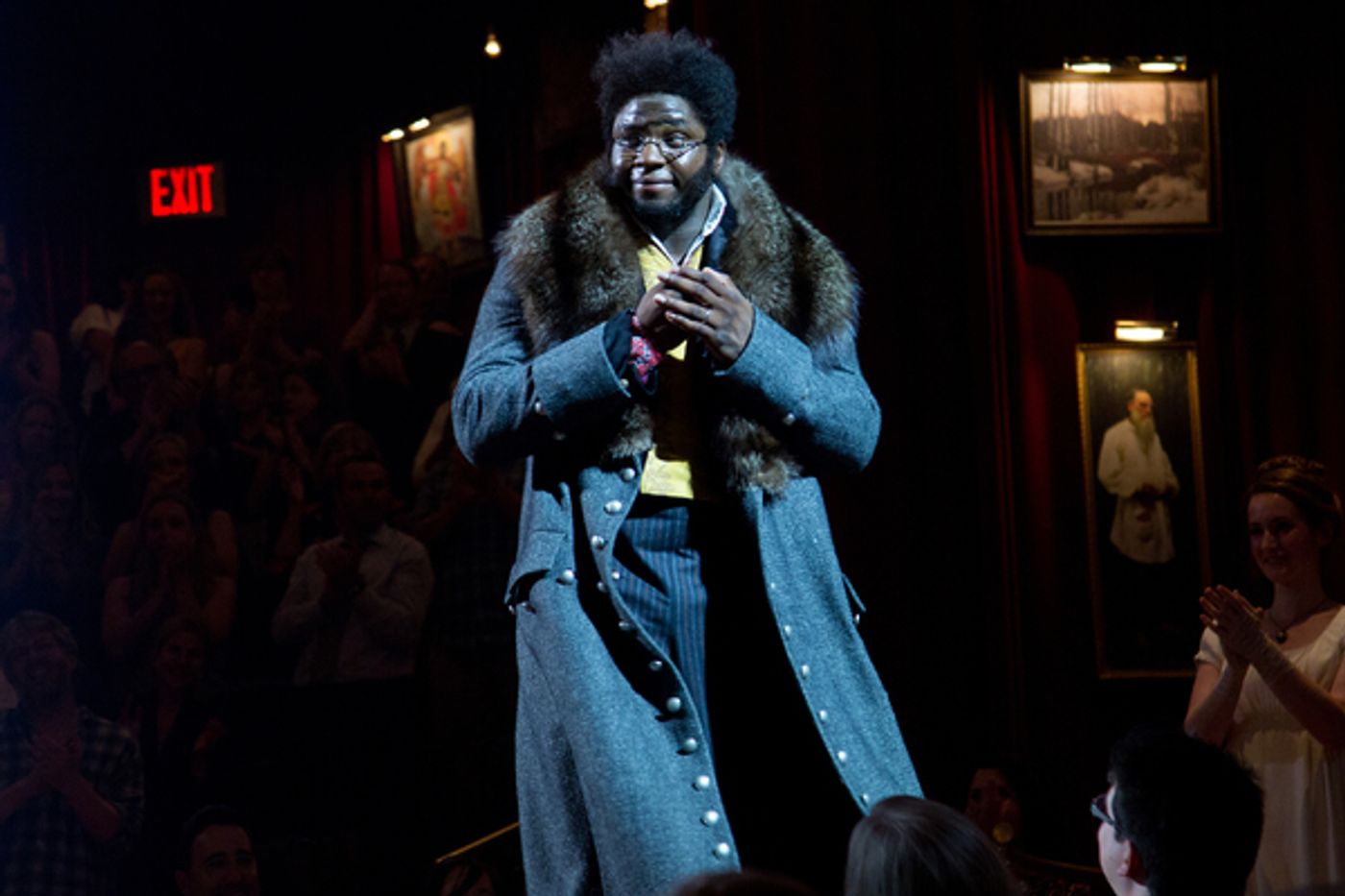 Photo Coverage: Okieriete 'Oak' Onaodowan Takes First Bows in THE GREAT COMET!  Image