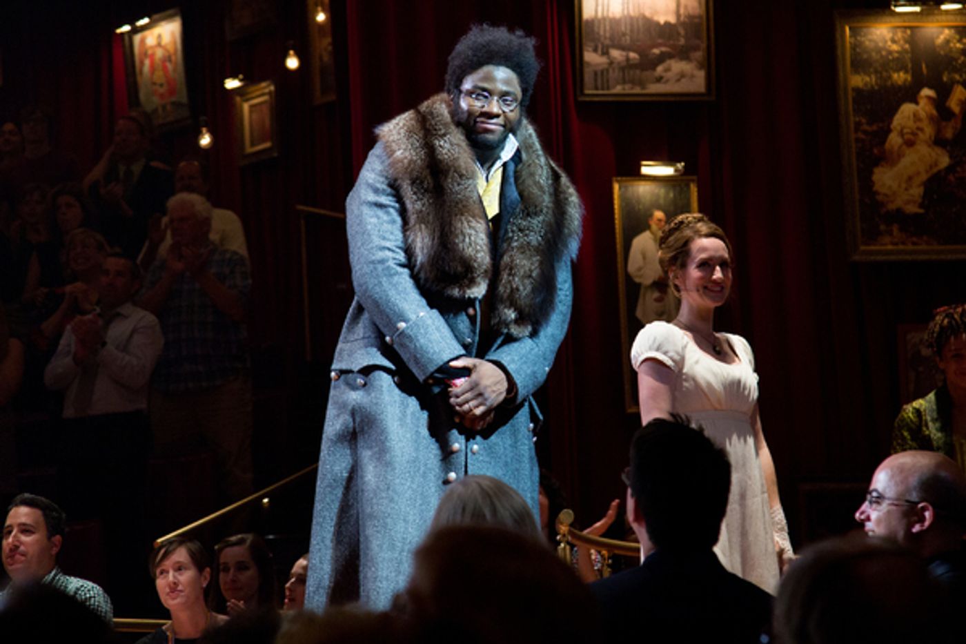 Photo Coverage: Okieriete 'Oak' Onaodowan Takes First Bows in THE GREAT COMET!  Image