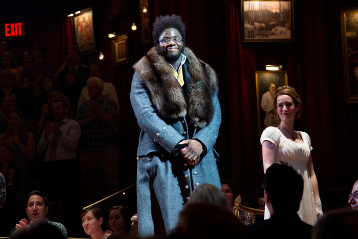 Photo Coverage: Okieriete 'Oak' Onaodowan Takes First Bows in THE GREAT COMET!  Image