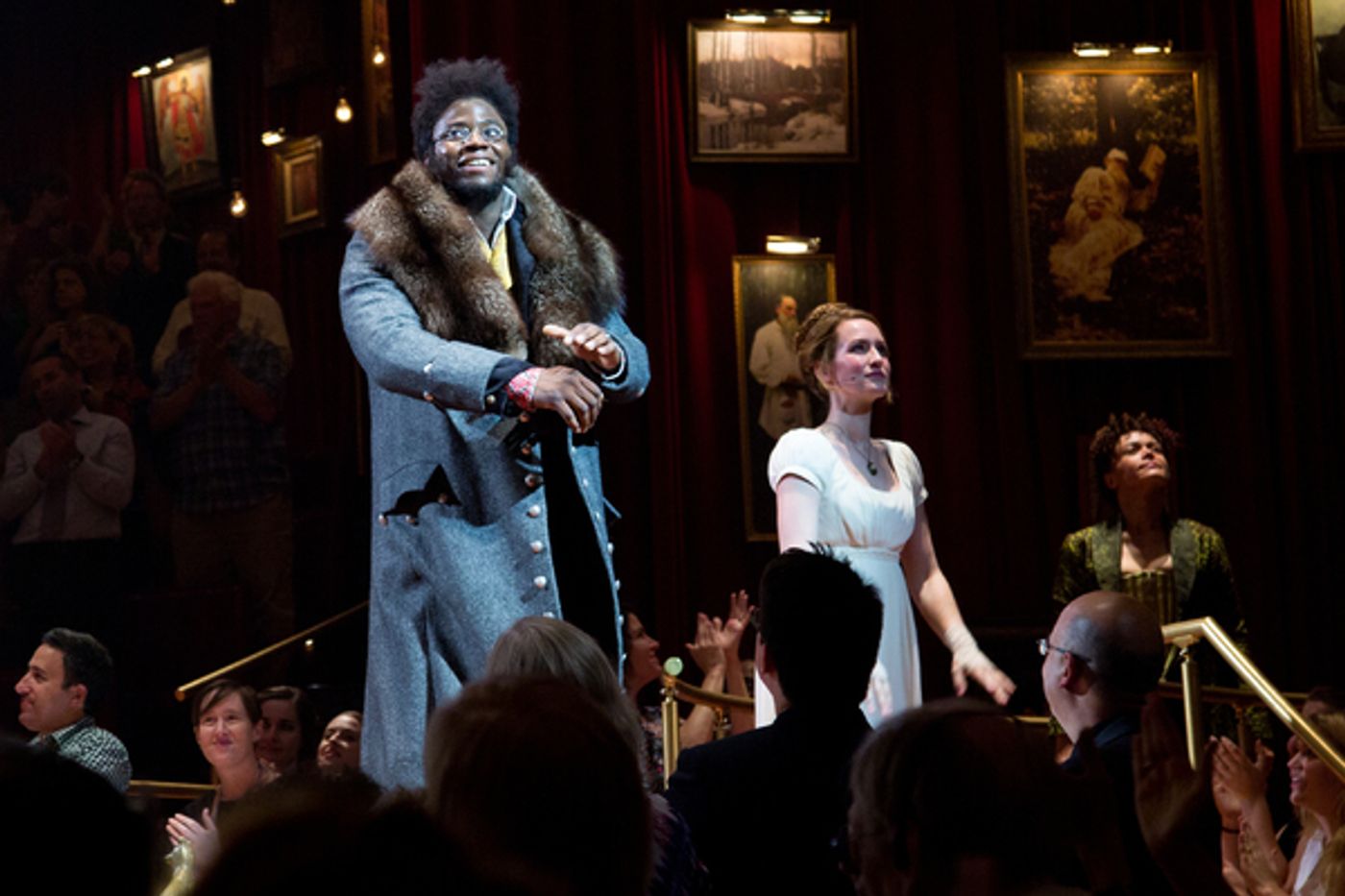 Photo Coverage: Okieriete 'Oak' Onaodowan Takes First Bows in THE GREAT COMET!  Image
