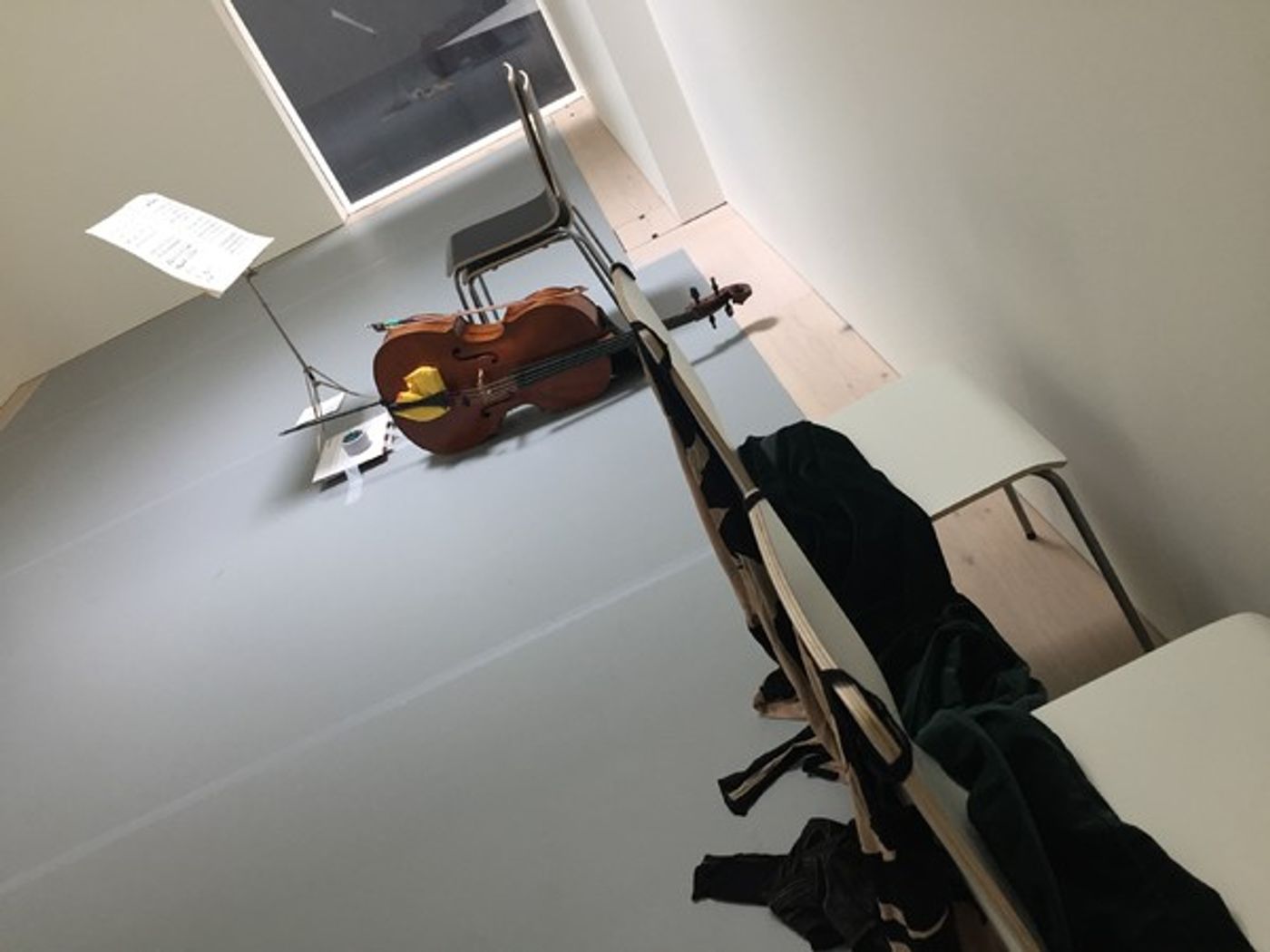 Photo Flash: Rehearsals Begin at Studio Wayne McGregor, Matthew Hawkins and Red Note Ensemble's VESALII ICONES  Image