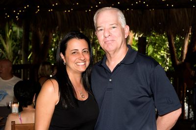Cathy Balestriere with John Campanola Photo