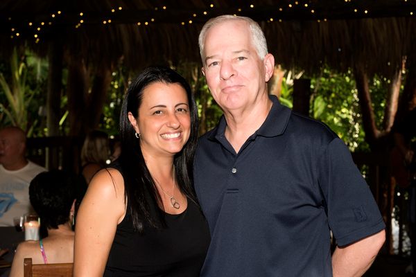 Cathy Balestriere with John Campanola Photo