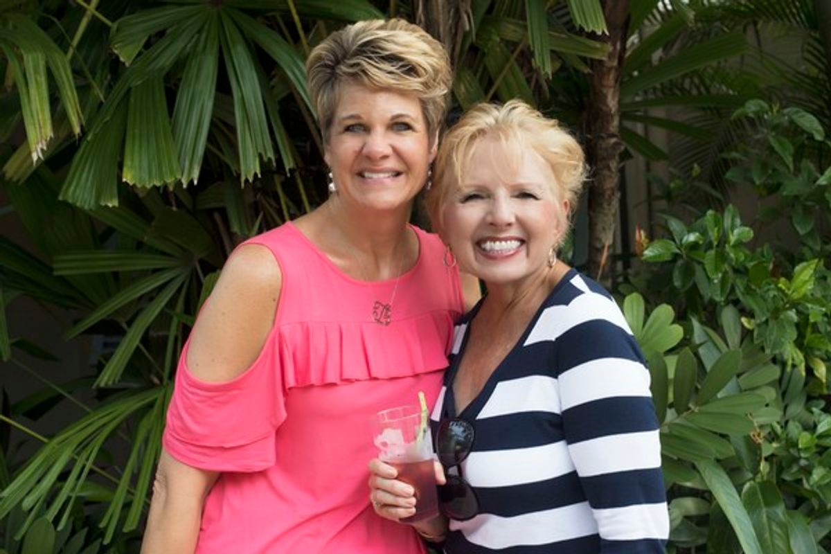 Lynn Van Lenten with Louise Petraitis at 