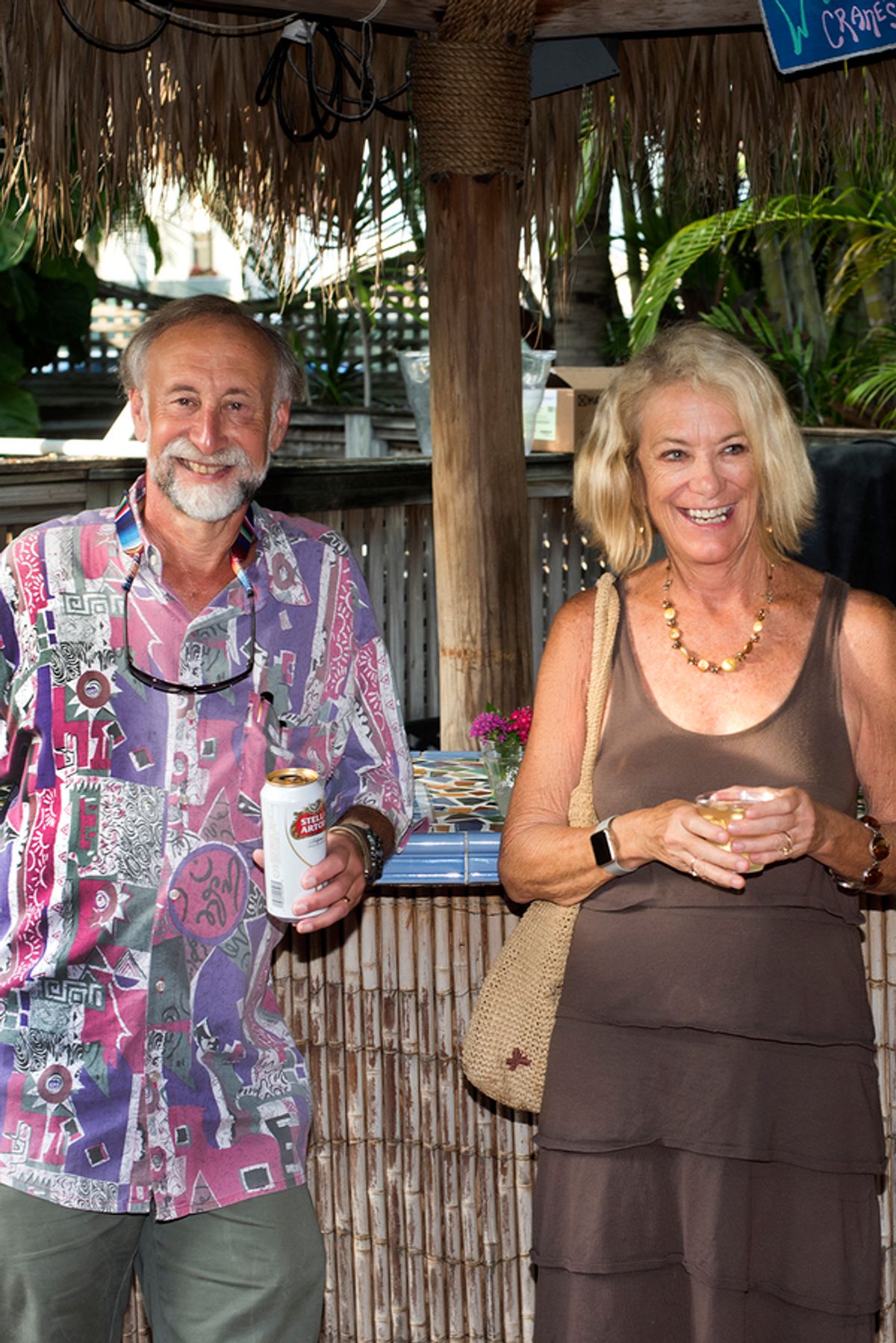 David Beale, Sally Areson at 