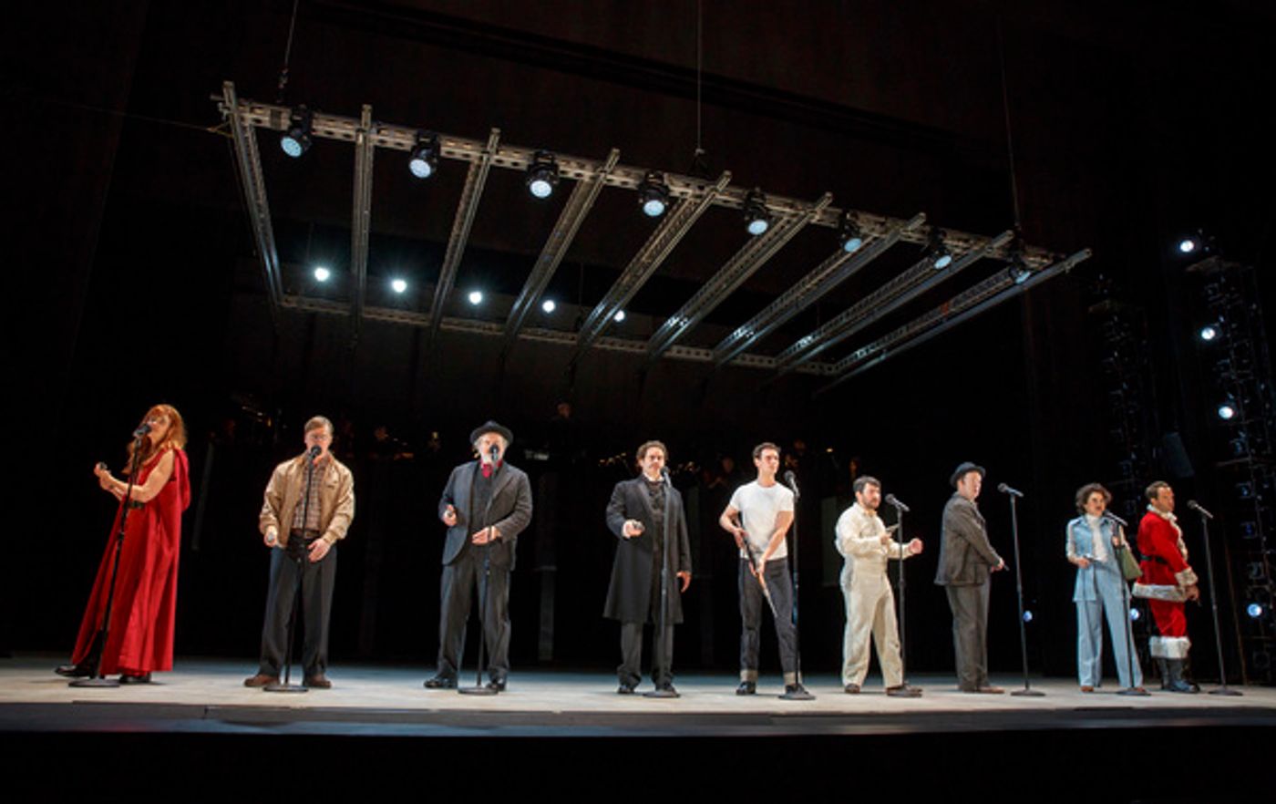 Photo Flash: ASSASSINS Tries Out Another National Anthem to Launch Encores! Off-Center Season  Image