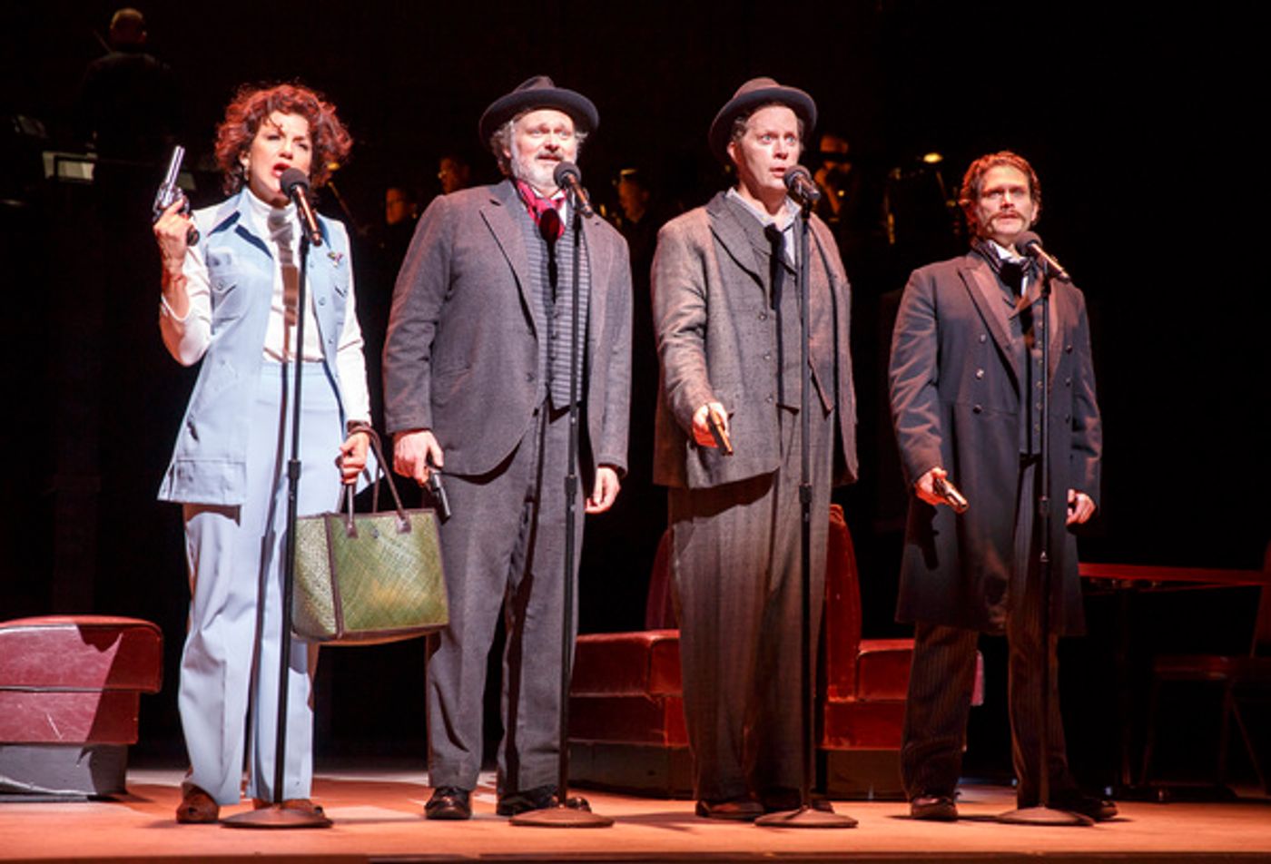 Photo Flash: ASSASSINS Tries Out Another National Anthem to Launch Encores! Off-Center Season  Image