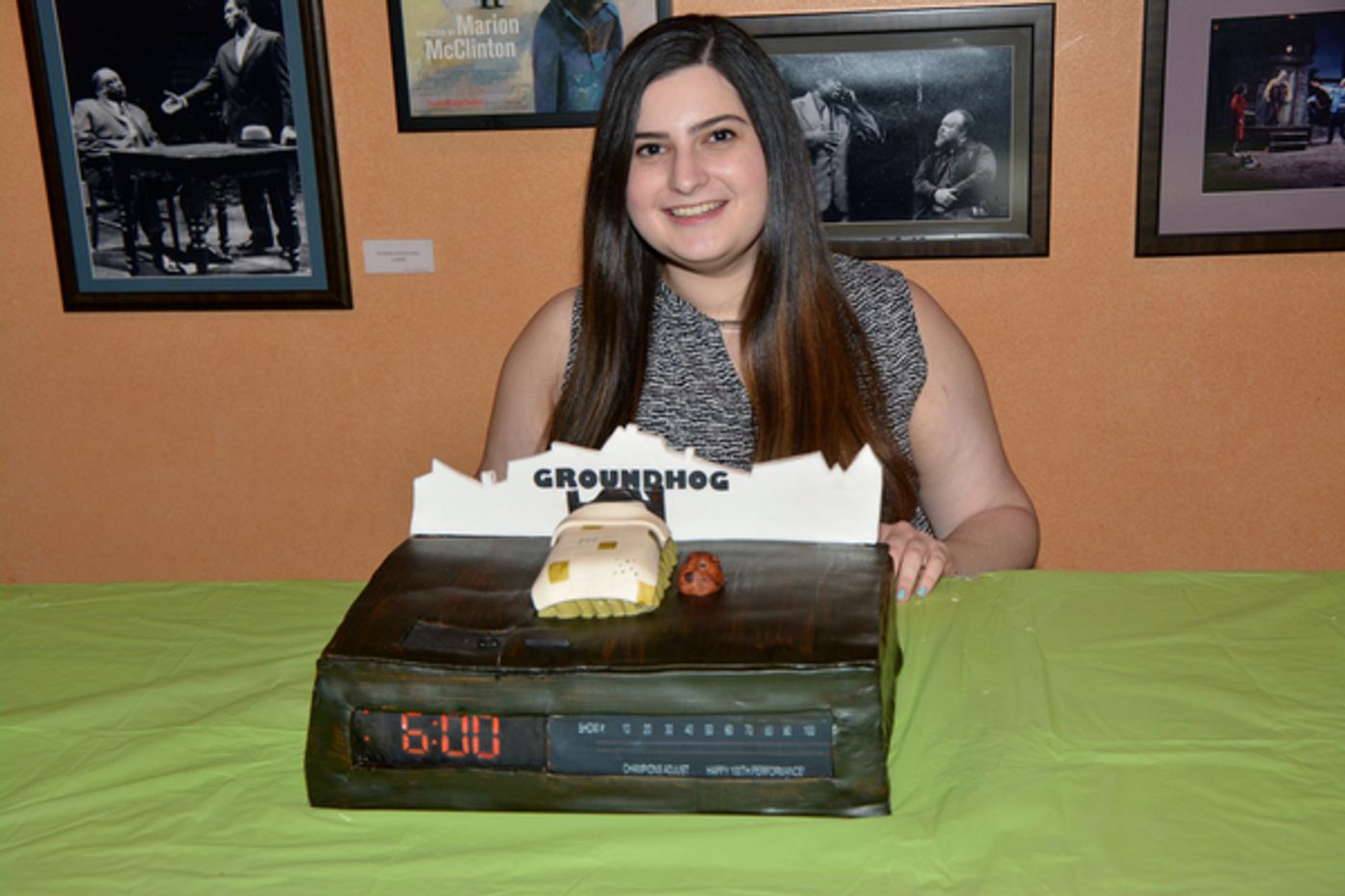 Photo Coverage: It's Blue Skies for GROUNDHOG DAY on Its 100th Broadway Performance  Image