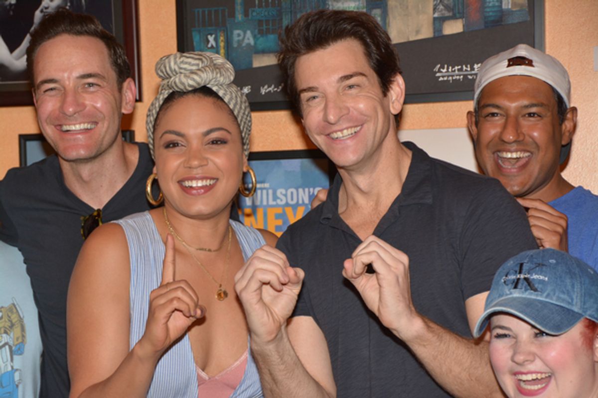 Barrett Doss and Andy Karl at 