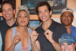 Barrett Doss and Andy Karl @ BroadwayWorld Barrett Doss and Andy Karl Photo