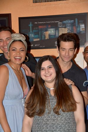Barrett Doss and Andy Karl, Dina Jawetz @ BroadwayWorld Barrett Doss and Andy Karl, Dina Jawetz Photo