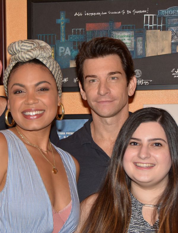 Barrett Doss and Andy Karl, Dina Jawetz Photo