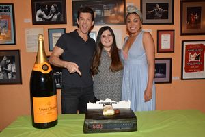Andy Karl and Barrett Doss, Dina Jawetz @ BroadwayWorld Andy Karl and Barrett Doss, Dina Jawetz Photo