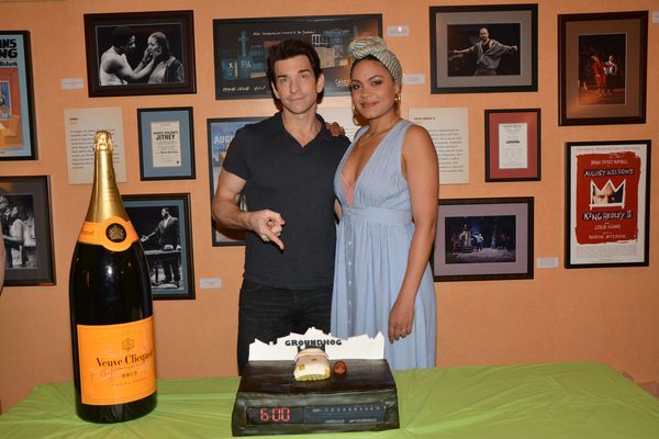 Andy Karl and Barrett Doss Photo