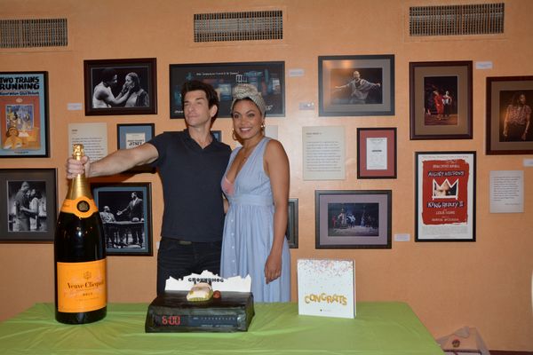 Andy Karl and Barrett Doss Photo