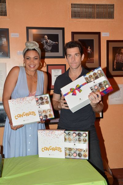 Andy Karl and Barrett Doss Photo