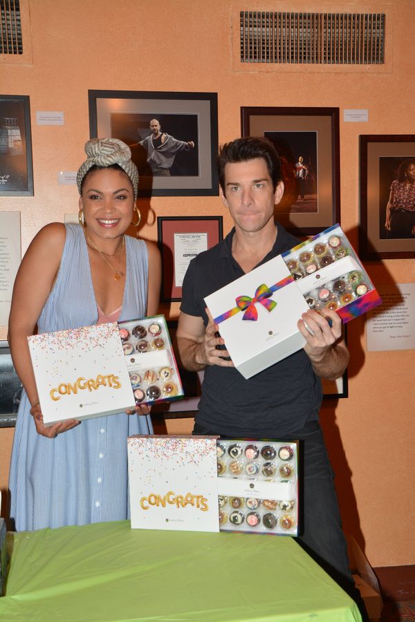 Andy Karl and Barrett Doss Photo
