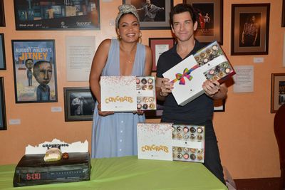 Andy Karl and Barrett Doss Photo